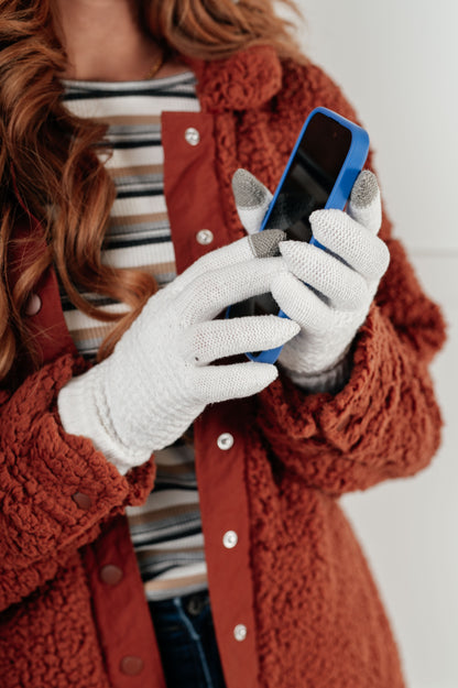 TechTough Cable Knit Gloves